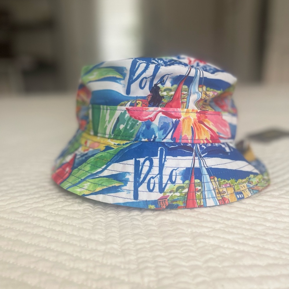 Ralph Lauren Polo tropical bucket hat
